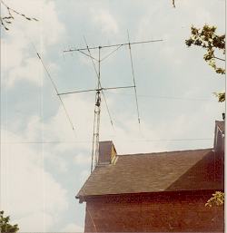 Beams on Westower at 62 Banbury Road. Circa 1977